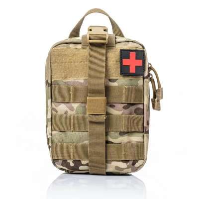 Tactical Rip-Away EMT Medical First Aid IFAK Blowout Pouch Small Outdoor Emergency Medical Care Bag