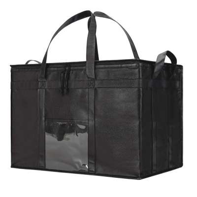 Promotional Eco Friendly Non Woven Biodegradable Grocery Food Delivery Bag