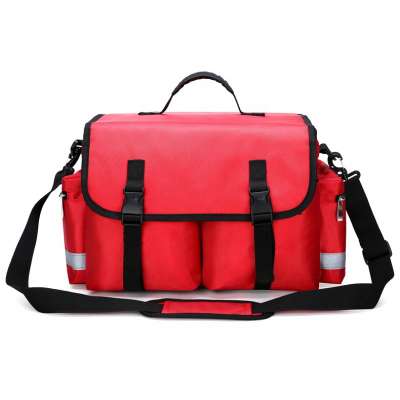 Top Quality Wear Resistant Fireproof Nylon Oxford Medical First Aid Emergency Equipment Bag