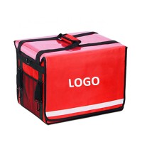 High Quality Oxford Fabric 44L/62L Insulated Pizza Bag Motorcycle Food Delivery Bag