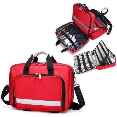 Factory Custom Waterproof And Fireproof EMT Emergency First Aid Kit Medical Bag Wholesale