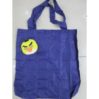 cute cartoon bird foldable shopping tote bag promotional shopping bag