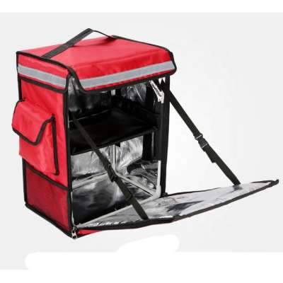 Custom Made High Quality 1680D Oxford Insulated Food Delivery Cooler Bags Backpack