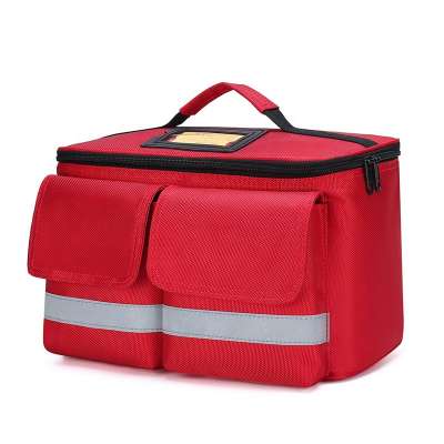 High Quality Waterproof EMT Emergency Trauma Empty First Aid Medical Bag With Multiple Compartments