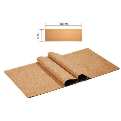 Recycled Rubber Natural Custom Print Design Anti Slip Yoga Mat Wholesale